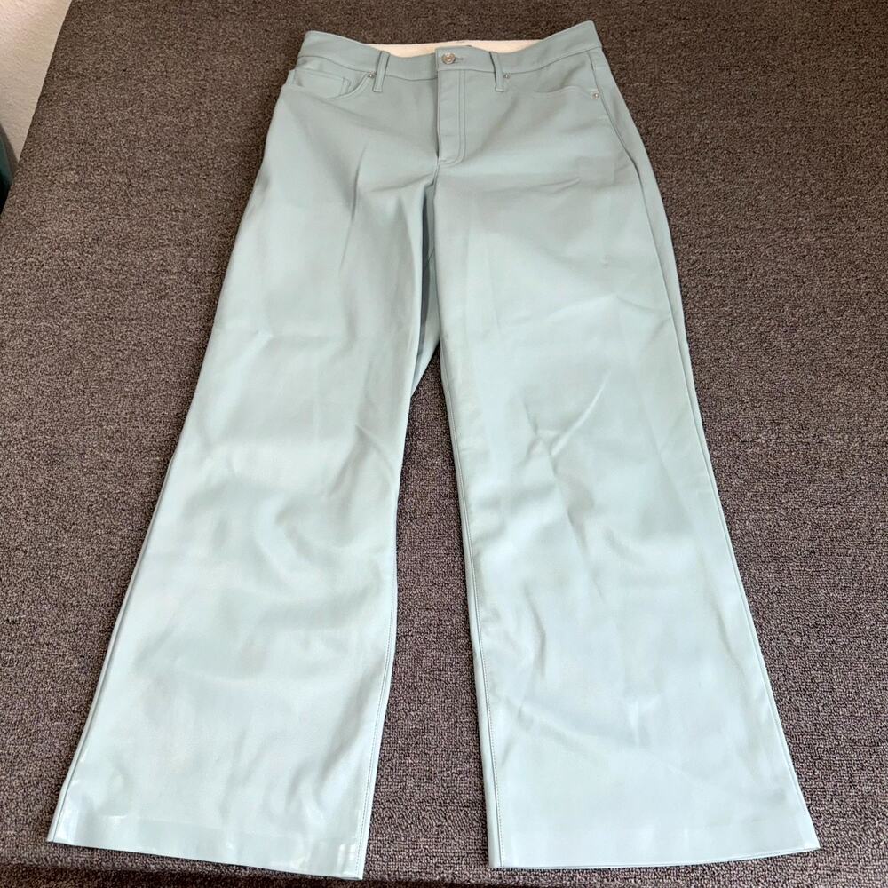 Express Wide Leg Pants in Light blue